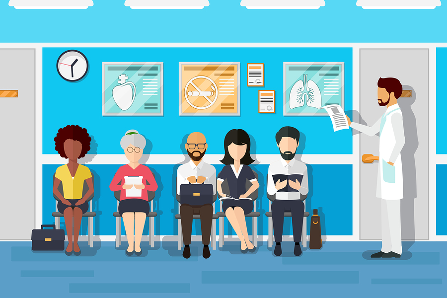 Amenizar sala de espera consultorio wifi pacientes medicos tiempo de espera